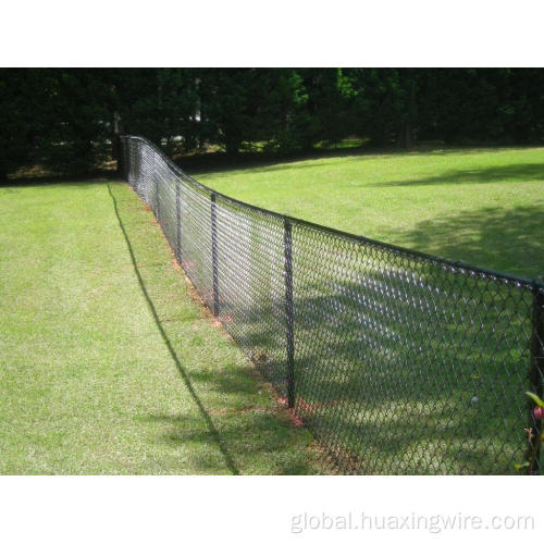 Chain Link Fence Gate PVC coated chain link fence Supplier